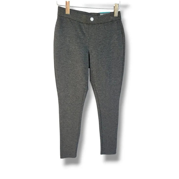 intro. Pants - Intro women's petite gray pullover stretch Jeggings  - small